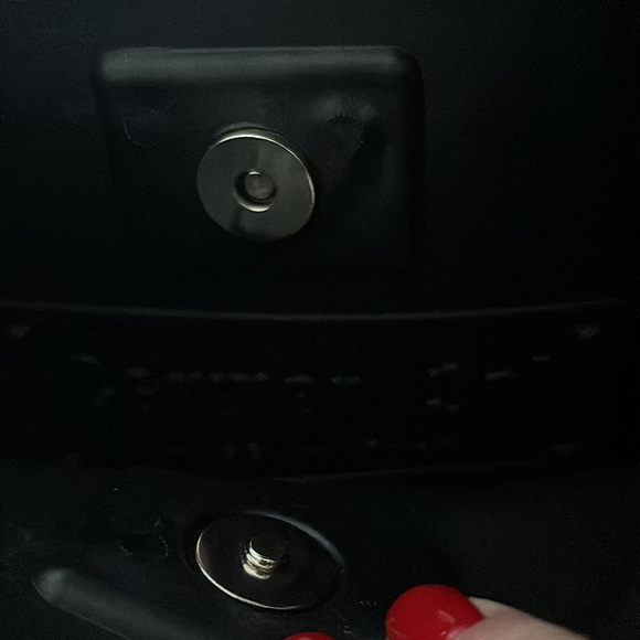 Carmen Sol black shoulder strap or cross body bag - Picture 4 of 13